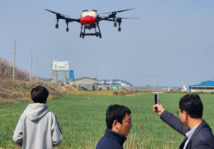홍성군, 스마트방제로 병해충 피해 예방 눈길