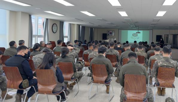 양구군, 군 장병 대상 자살예방교육 및 심리상담 프로그램 운영