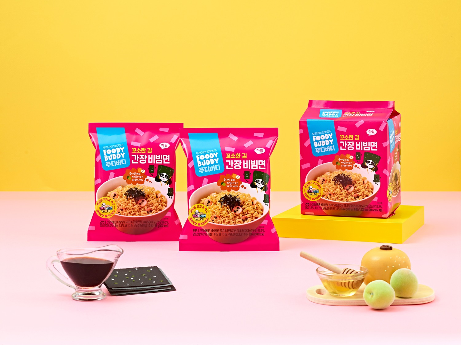 하림 푸디버디, ‘고소한 김 간장비빔면’ 선보여