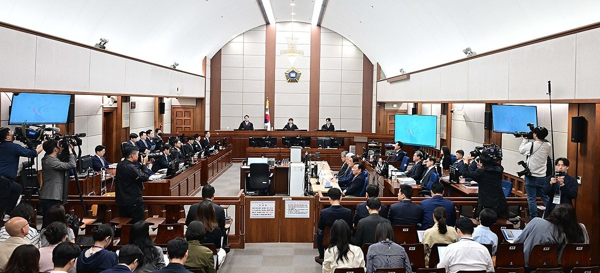 윤석열 전 대통령 2차 공판(사진=연합뉴스)