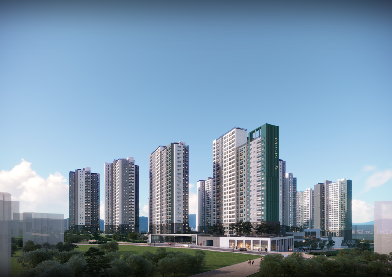 '동탄 포레파크 자연앤 푸르지오' 투시도_저화질