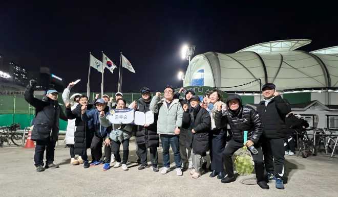 이화의료원 테니스 동호회, 양천구배 대회 단체전 입상