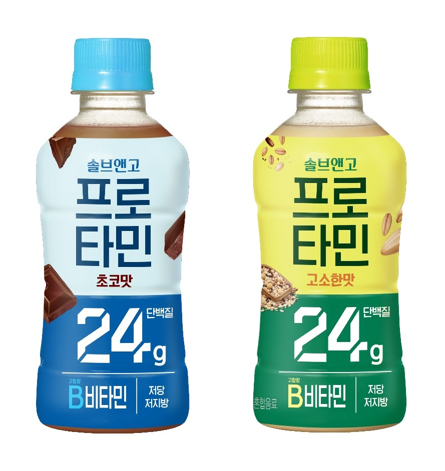 웅진식품, ‘솔브앤고 프로타민’ 선보여