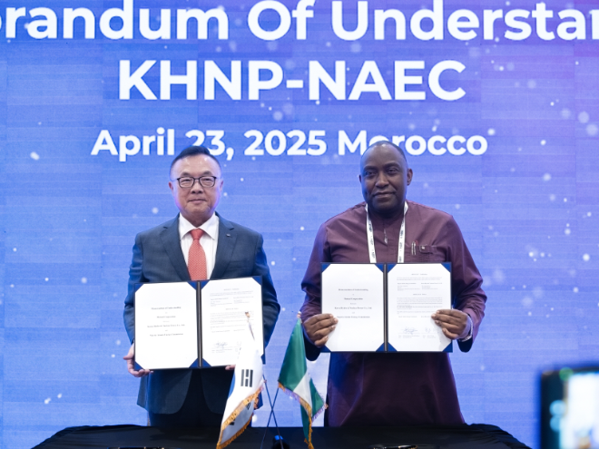 한수원 황주호 사장, 아프리카 원자력 컨퍼런스 기조연설