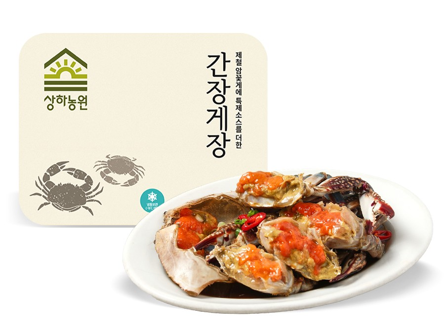 상하농원, 제철 암꽃게로 만든 간장게장 선보여