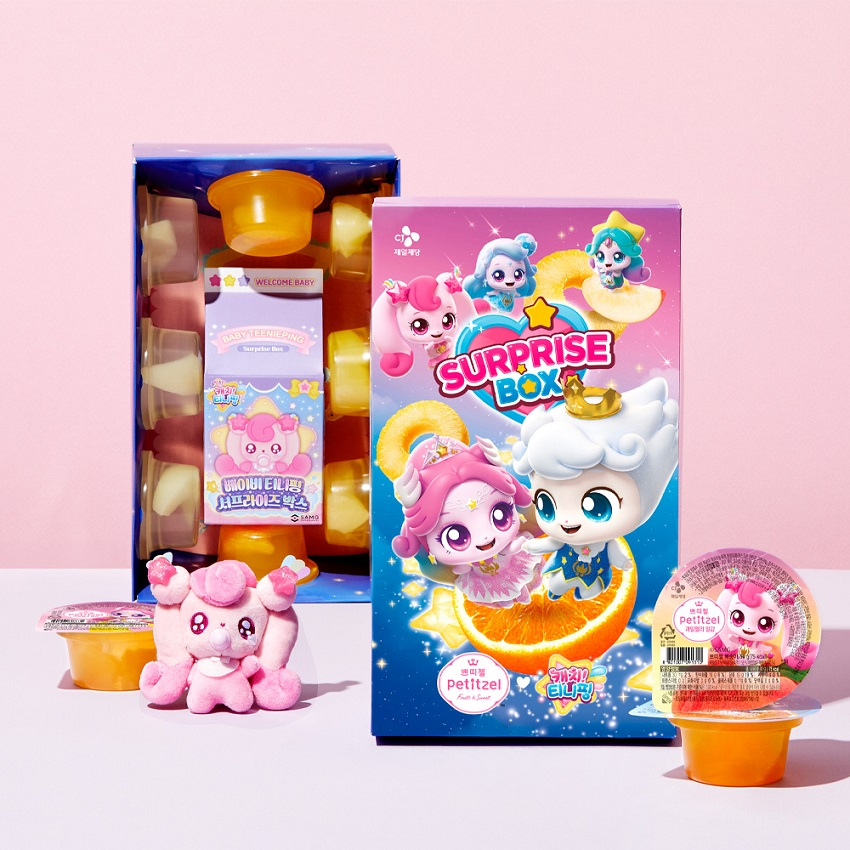 CJ제일제당, ‘쁘띠첼 & 캐치! 티니핑’ 기획제품 출시