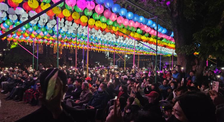 2025년 향천사 산사음악회 모습