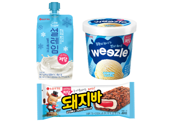 롯데웰푸드, ‘돼지바·설레임·위즐’에 저당 라인업 추가