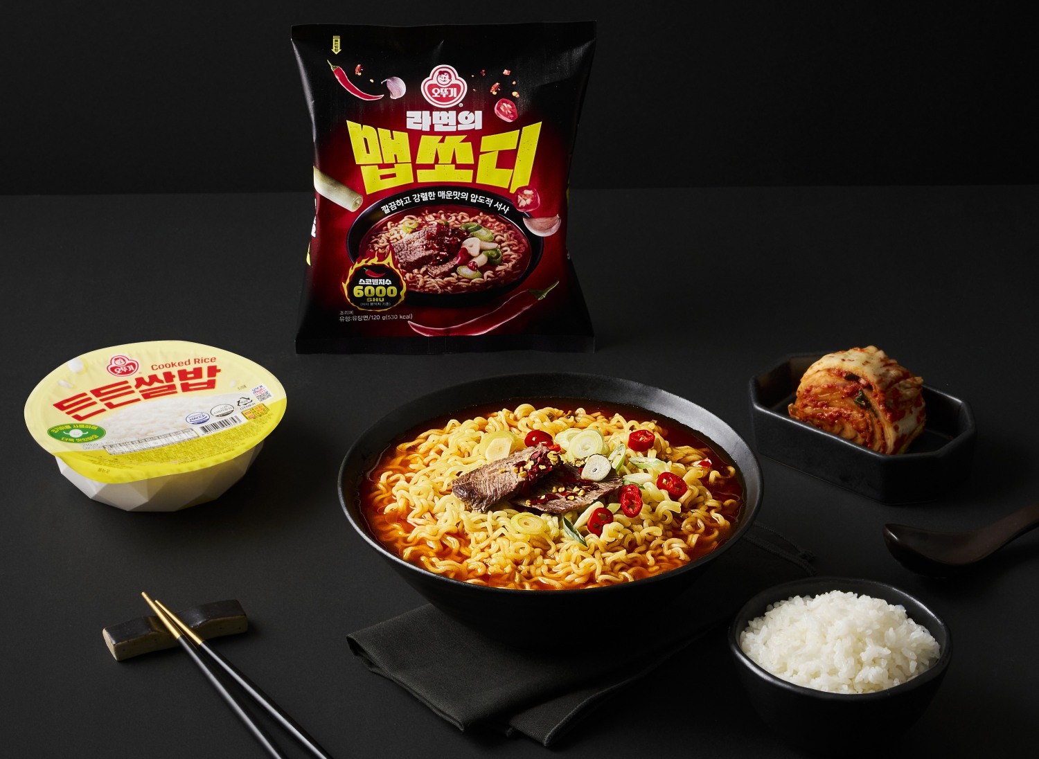 오뚜기, 매운 라면 '라면의 맵쏘디' 선보여