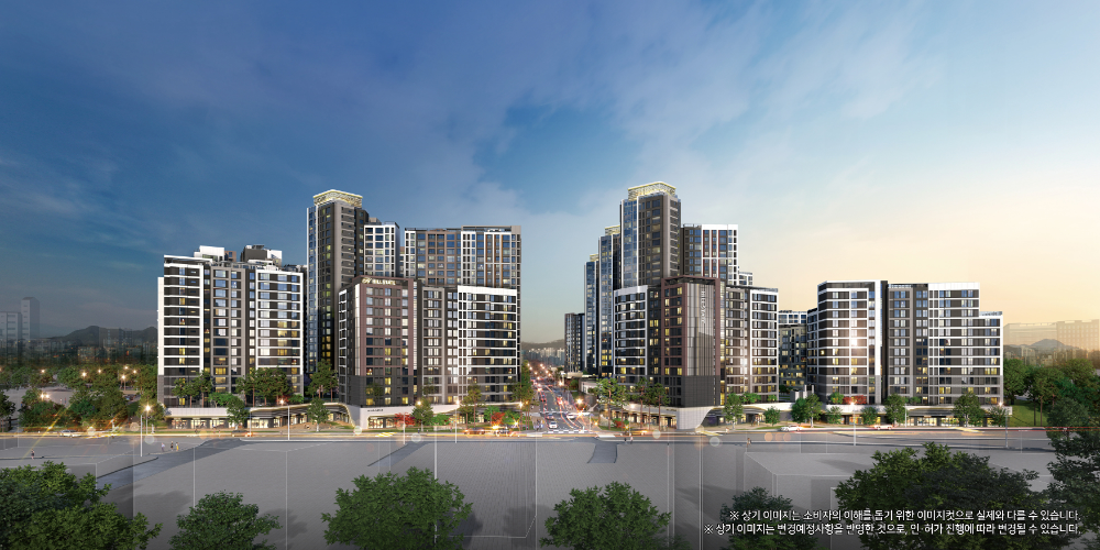 힐스테이트 메디알레 투시도.(사진=현대건설)