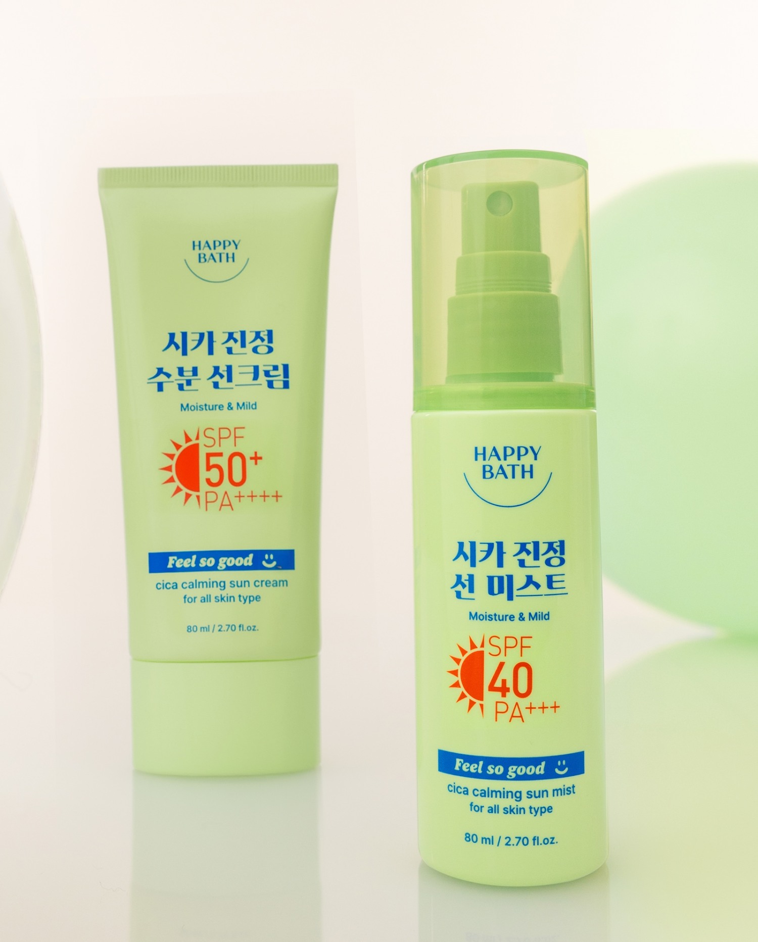 해피바스, ‘필쏘굿 시카 진정 선크림·선 미스트’ 선보여