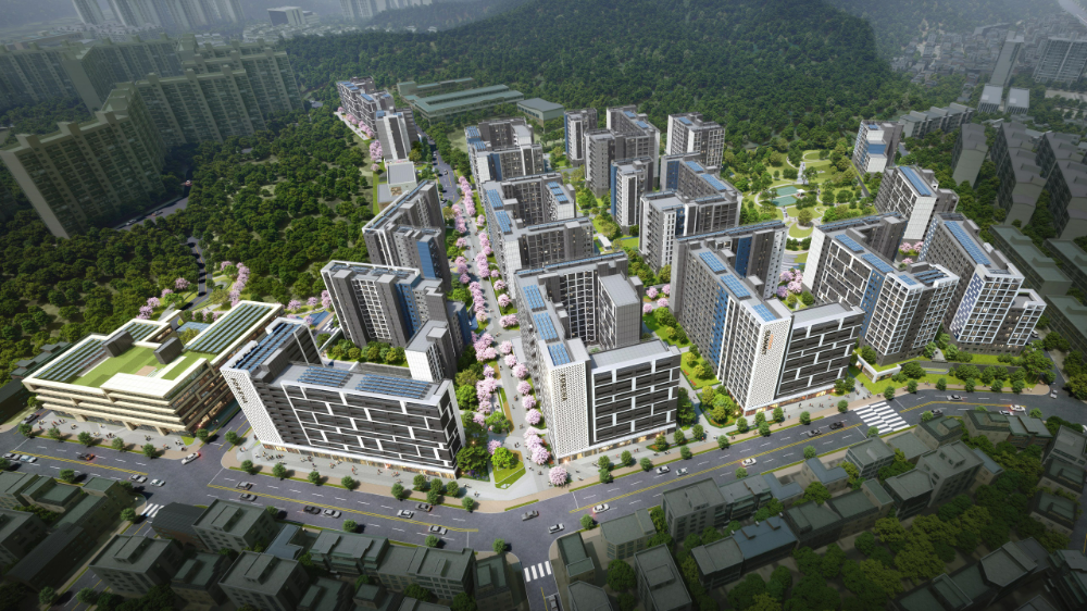 신월7동2구역 공공재개발사업 조감도.(사진=한화 건설부문)