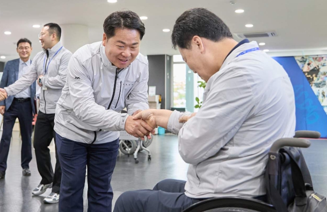 제31회 충청남도장애인체육대회 선수단 결단식