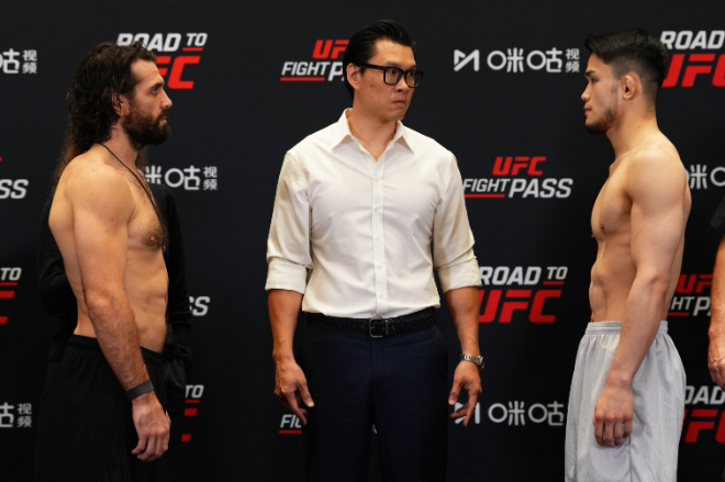 잭 베커 (156) vs 박재현 폐이스 오프.(사진= 한국 미디어커뮤니케이션)