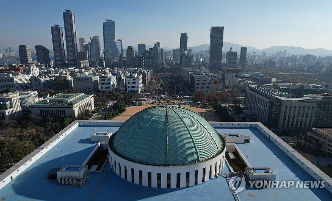 국회의사단 전경.(사진=연합뉴스)