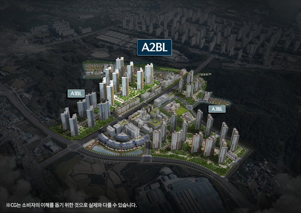 아산탕정자이 센트럴시티 조감도.(사진=GS건설)