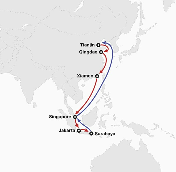 HMM, ‘북중국-인도네시아’ 신규 서비스 개설