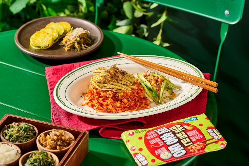 농심-송하슬람 ‘제철맞은 칼빔면’ 선보여