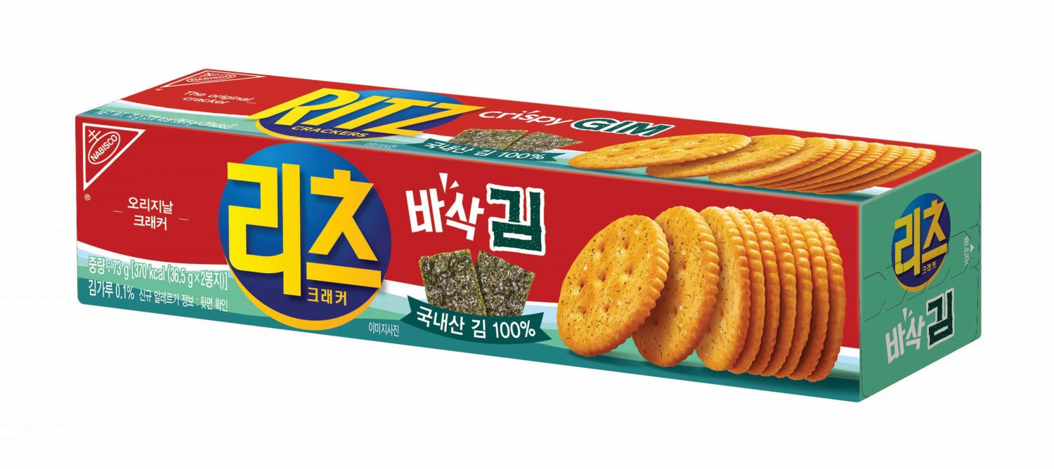 동서식품, 신제품 ‘리츠 크래커 바삭 김’ 선보여