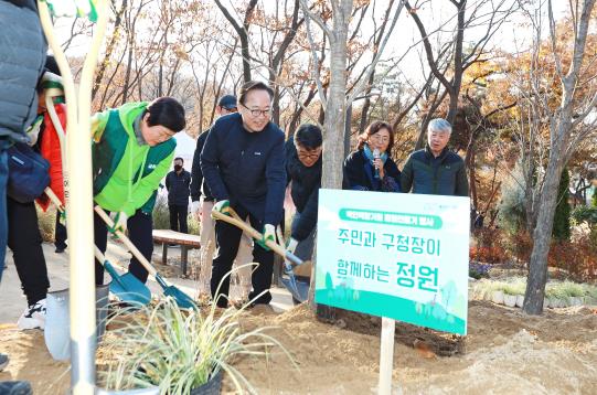 금천구, 수도권 최초 기후변화 안심공원 등…일상 속 녹색 쉼터 확대