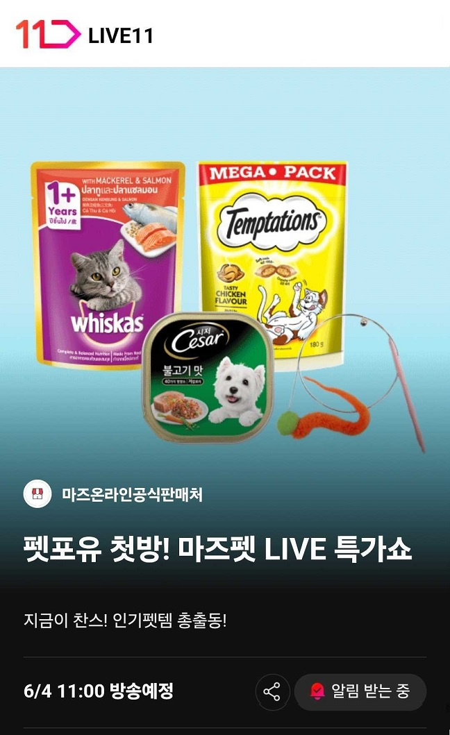 11번가, '펫포유(Pet For You)' 시작