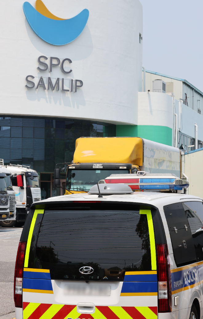 경찰·노동부, '근로자 사망' SPC삼립 시화공장 합동감식.(사진=연합뉴스)