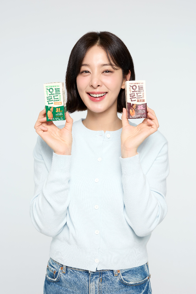 롯데칠성, ‘오트몬드’ 광고 모델로 배우 ‘설인아’ 선정