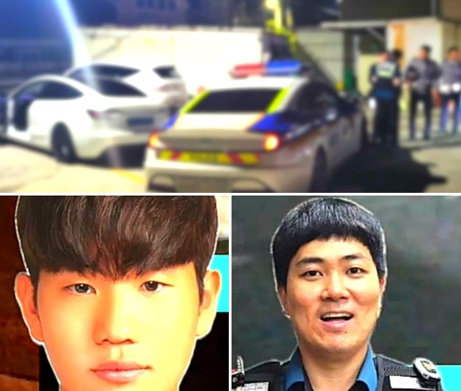 (사진위부터 시계방향)음주운전자 검거/좌동지구대 고성혁 경사/김동규 병장.(제공=부산경찰청)