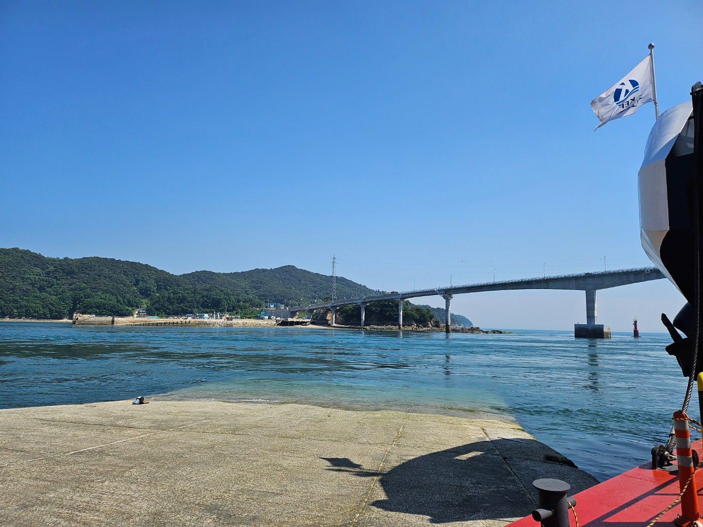 덕적도와 소야도를 연결하는 연륙교