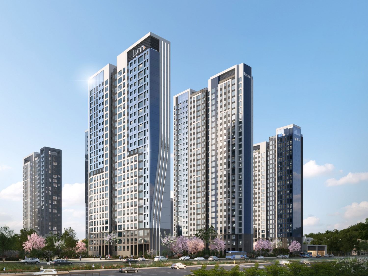 상봉역5구역 가로주택정비사업 투시도.(사진=우미건설)