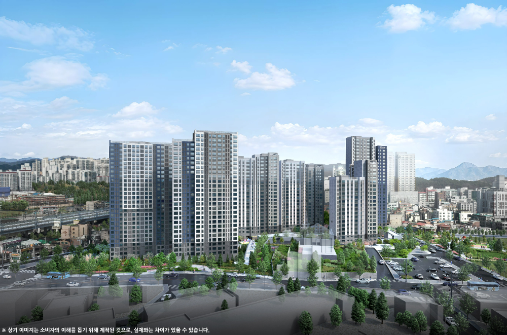 파주금촌 금호어울림 투시도.