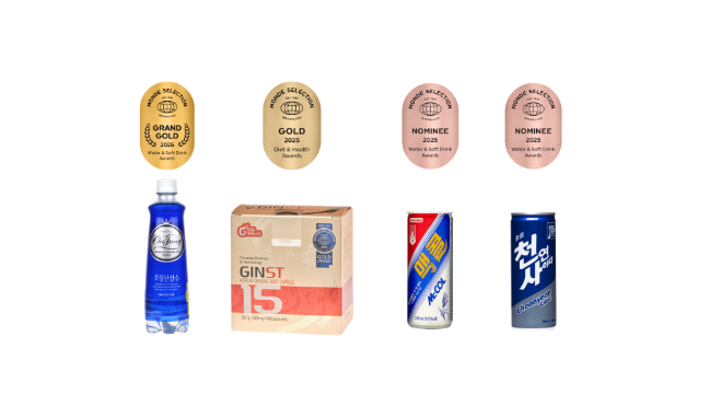 ‘2025 몽드 셀렉션’ 11년 연속 수상 “출품 전 제품 수상” 제품 전경.(사진=일화)