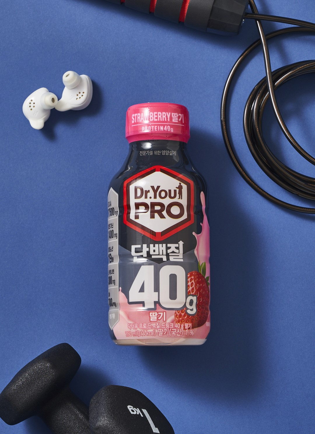 오리온, ‘닥터유PRO 단백질드링크 40g 딸기’ 선보여