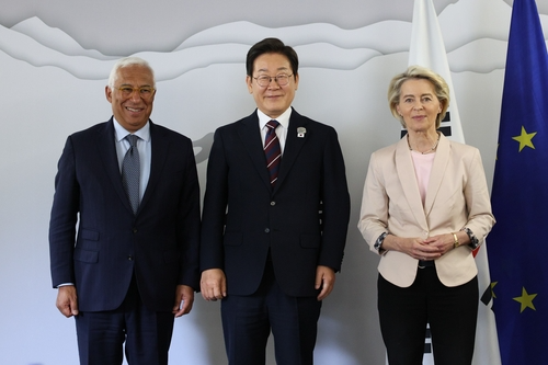 한-EU 정상회담(사진=연합뉴스)