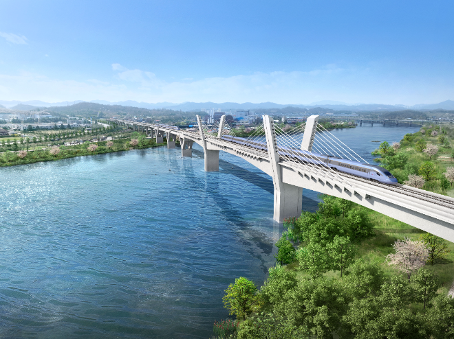 HJ중공업, 4298억 ‘충북선 고속화 제3공구 노반 건설공사’ 수주