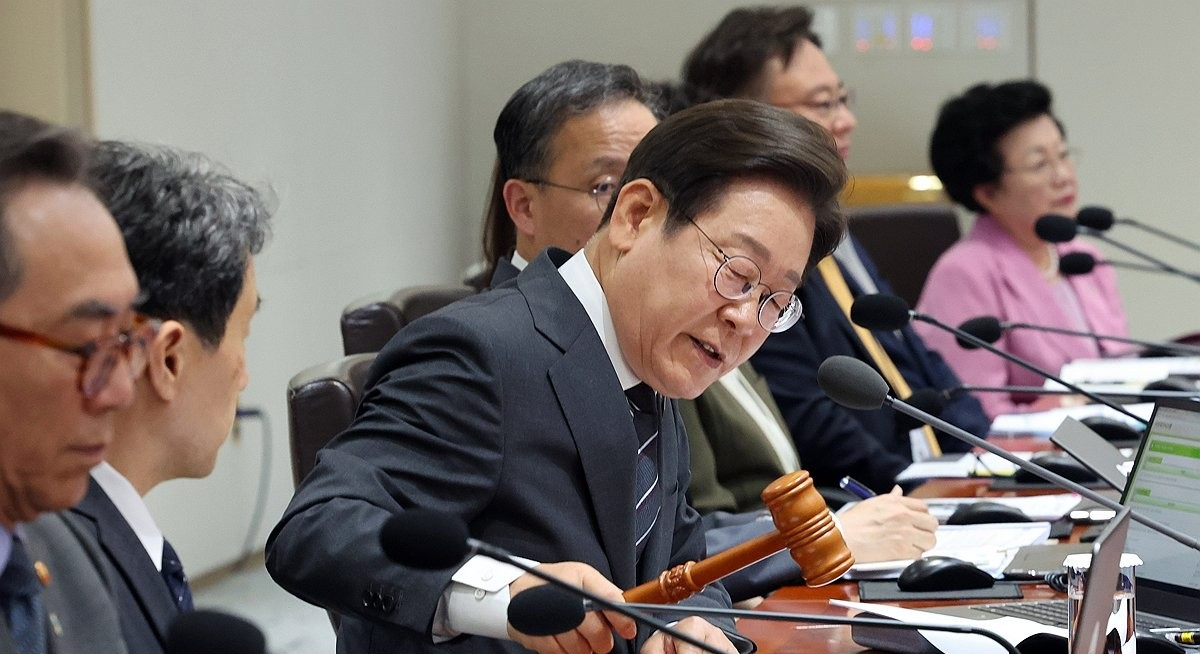 이재명 대통령 국무회의 개회 선언(사진=연합뉴스)