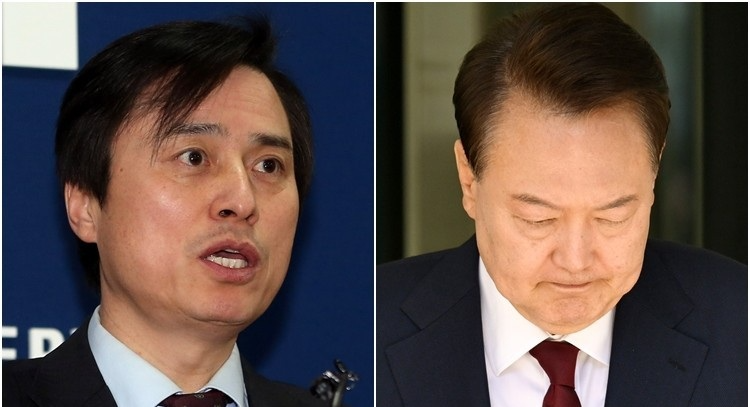 조은석 특검과 윤석열 전 대통령(사진=연합뉴스)