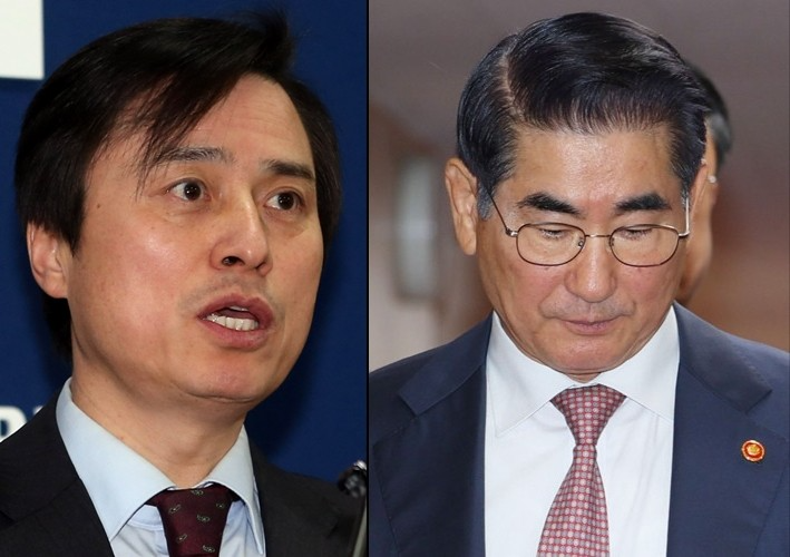 조은석 VS 김용현(사진=연합뉴스)