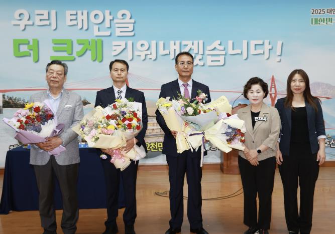 23일 진행된 퇴임식 모습