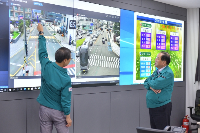 폭염대응 관련 지난해 재난안전 상황회의