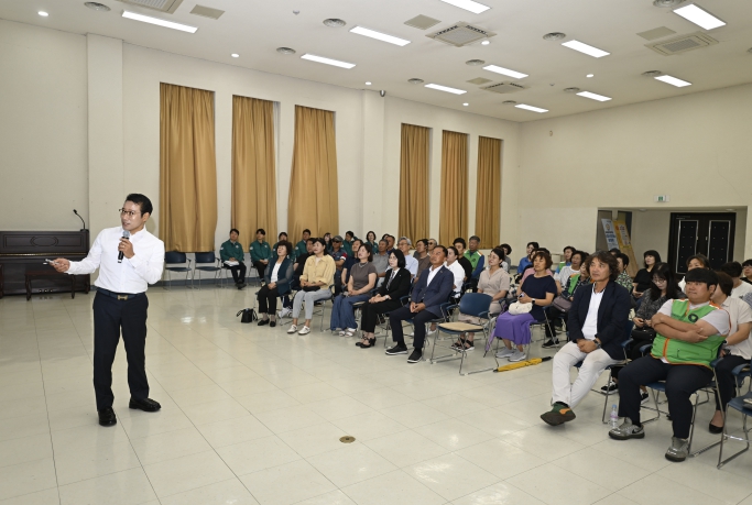 남원시, 안전관리단체의 ‘춘향愛 톡! 톡!’ 간담회 개최