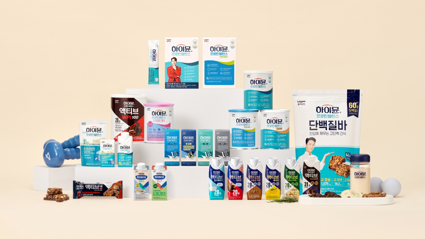 일동후디스, 단백질 건강기능식품 생산실적 4년 연속 1위 차지