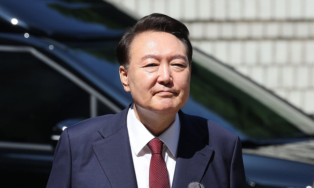 내란혐의 8차 공판 출석하는 윤석열 전 대통령(사진=연합뉴스)