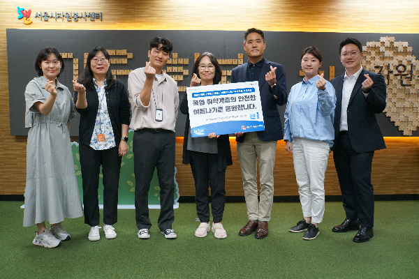 동아오츠카, 폐지 수집 노인 폭염 보호 캠페인 진행