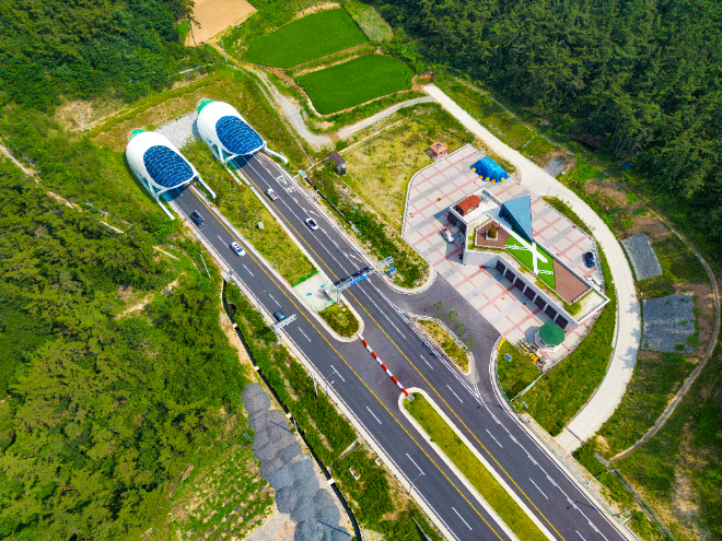 보령해저터널 원산도 입구 전경.(사진=연합뉴스)