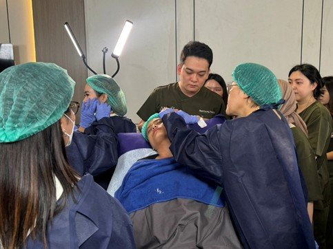 대웅제약·DNC 에스테틱스, 인니 ‘AMUSE 2025’서 복합시술 실전 술기 전수