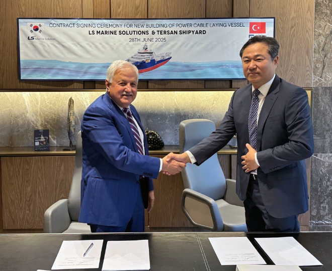 LS마린솔루션, 세계 최대급 HVDC 해저케이블 포설선 건조 계약 체결