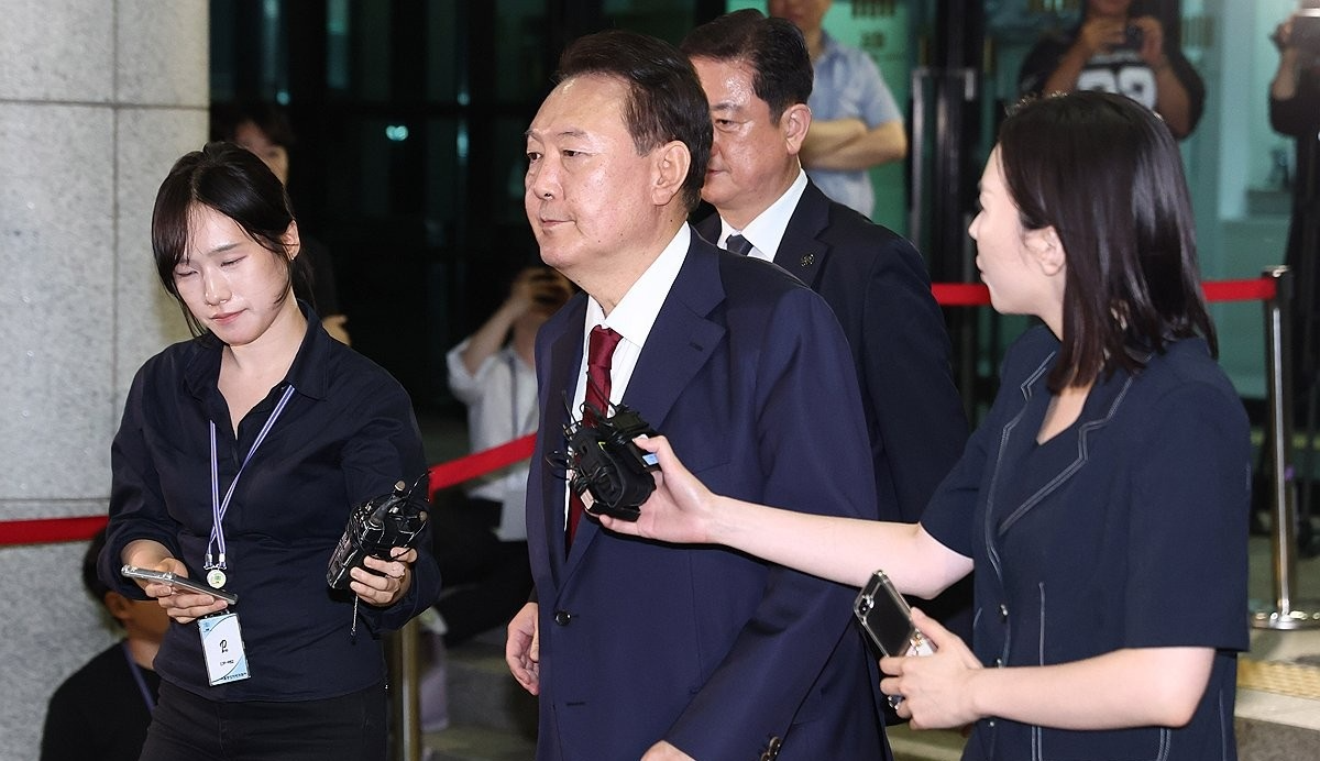 귀가하는 윤석열 전 대통령(사진=연합뉴스)