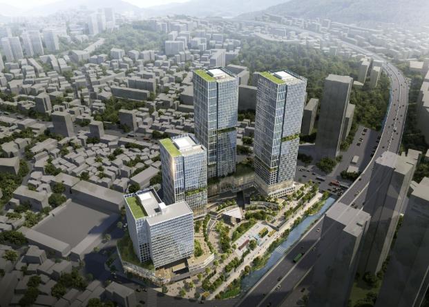 ‘홍제역 역세권 활성화사업’ 조감도