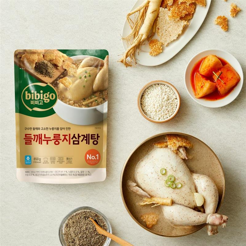 CJ제일제당, ‘비비고 들깨누룽지 삼계탕’ 선보여